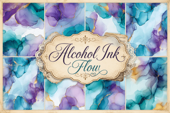 Alcohol Ink Flow: Mastering Fluid Abstract Design