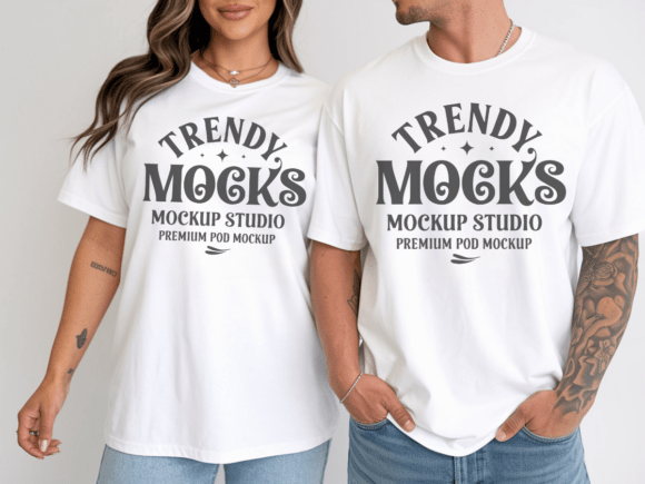 Elevate Your Brand: The Comfort Colors 1717 White T-Shirt Mockup