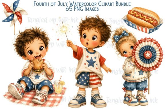 Fourth of July Clipart Bundle: A Designer’s Guide to Festive Assets