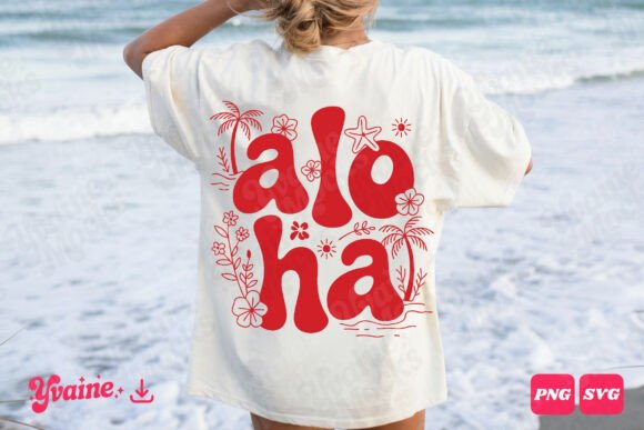 Retro Summer Aloha Tropical SVG PNG: Ultimate Hawaii Shirt Design