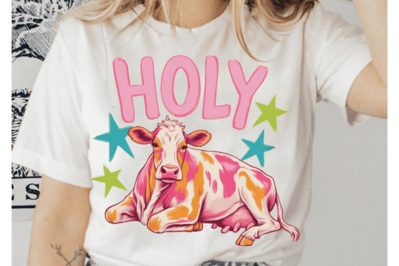 Unleashing Creative Potential with the Holy Cow PNG Design