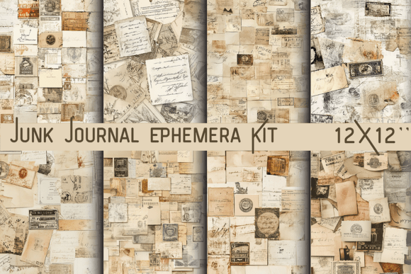 Unlocking the Aesthetic: A Deep Dive into the Junk Journal Ephemera Kit
